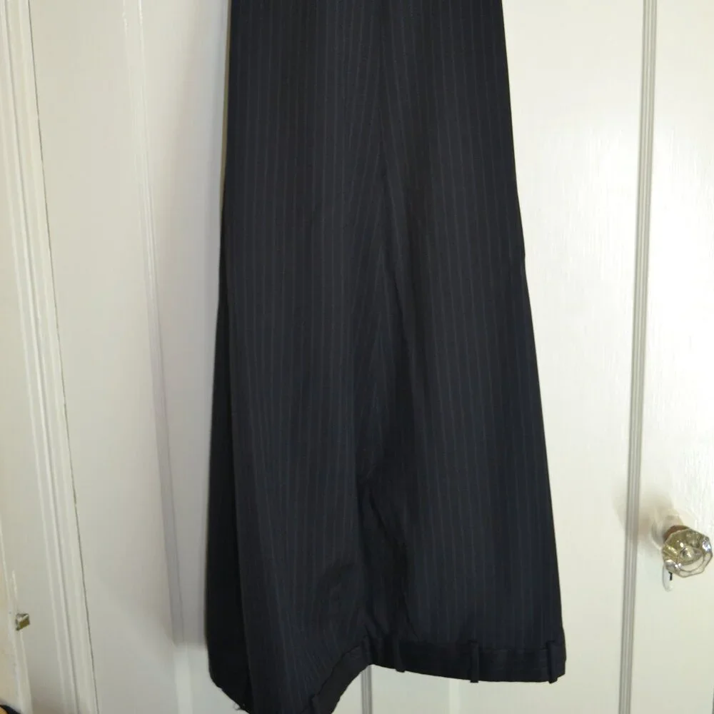 Black Pin Stripe Men’s Suit